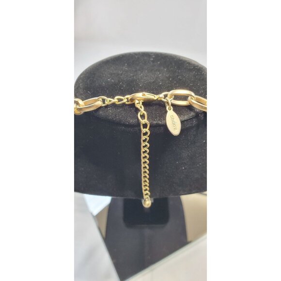 Vintage Chico's Gold Chain Necklace Unique Design Adjustable Fashion Jewelry - Picture 7 of 14